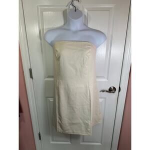 A new day - White mini dress - 20W